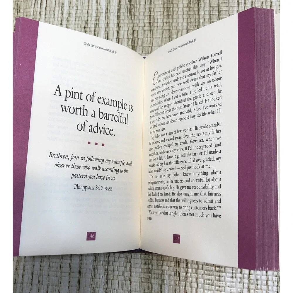 God's‎ Little Devotional Book II Honor Books Christian Inspiration